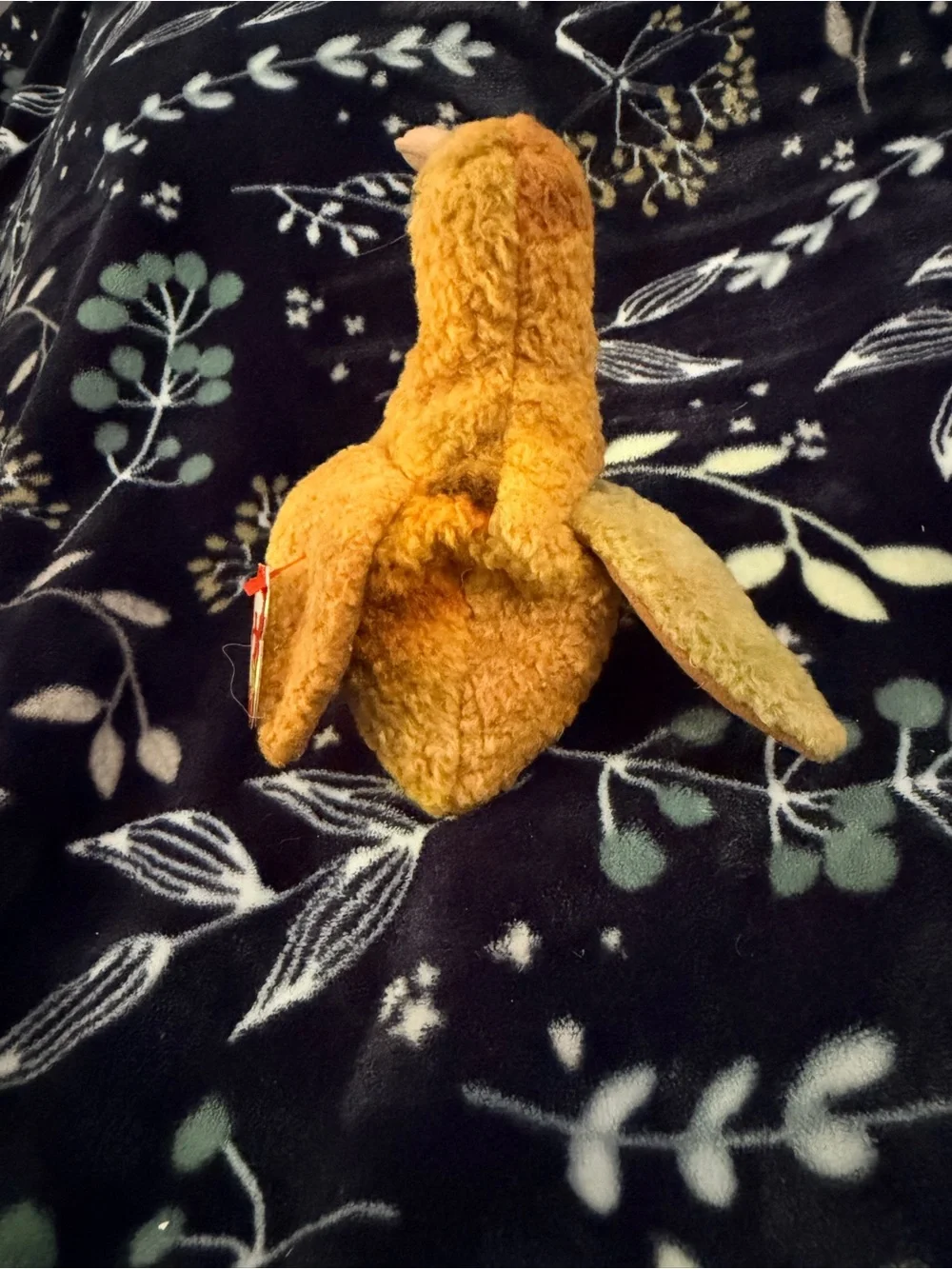 Vintage Retired Ty Plush Kiwi Bird - Orange and Brown